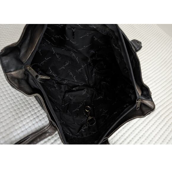 Geoffrey Beene handcrafted leather bag - Picture 11 of 16